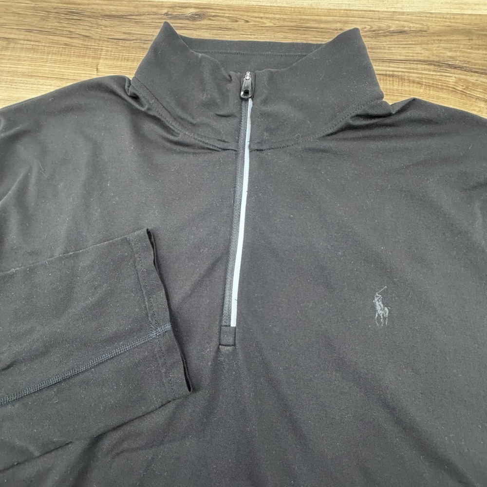 Polo Ralph Lauren Men's Performance 1/4 Zip Lightweight Pullover Sweater Sz XL - Picture 1 of 10